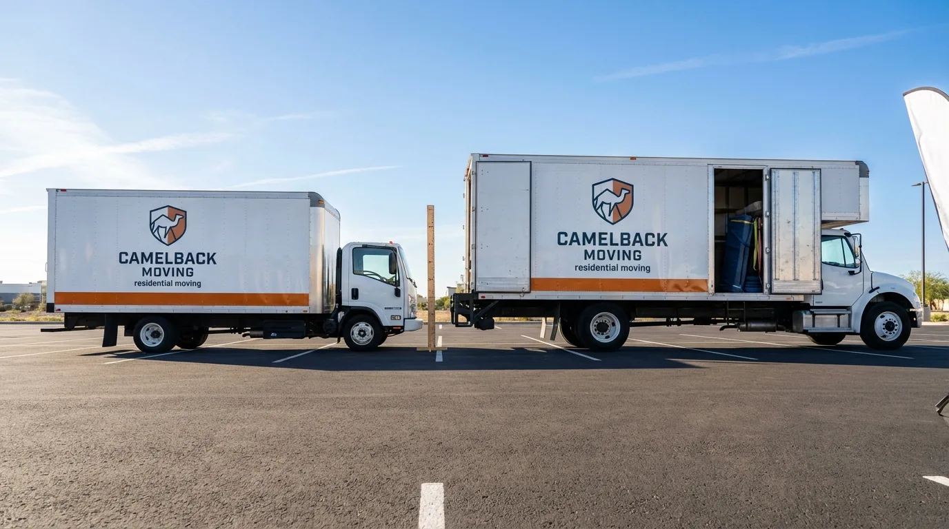 Moving truck size capacity guide in Lakewood